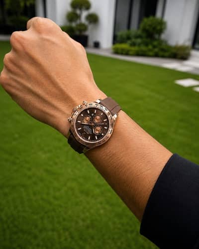 man watch