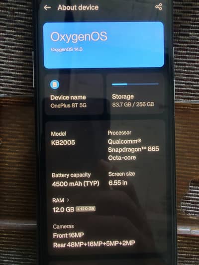 One Plus 8T 5G
