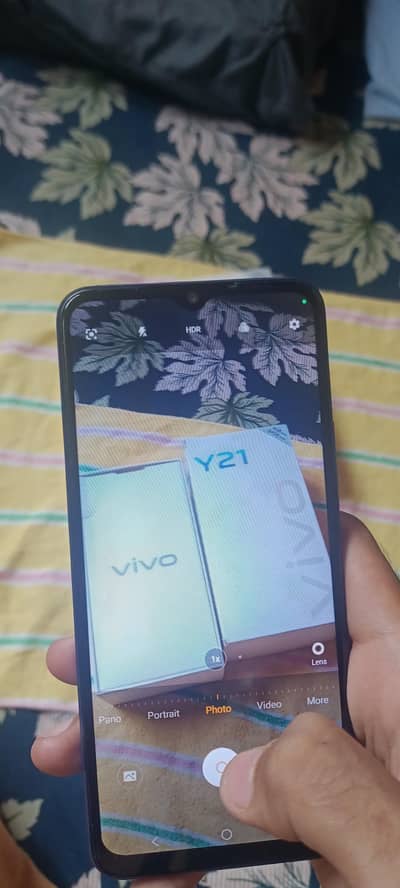 Vivo Y21 official dual sim pta 4/64 metallic blue colour best camera