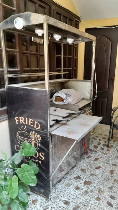 Fries / Fast Food Stall for Sale – Complete Setup