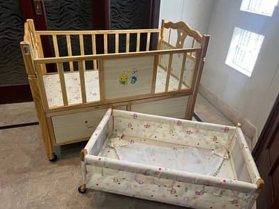 wooden baby cot/swing & baby cot/ junior wood softNest baby cot/ jhula