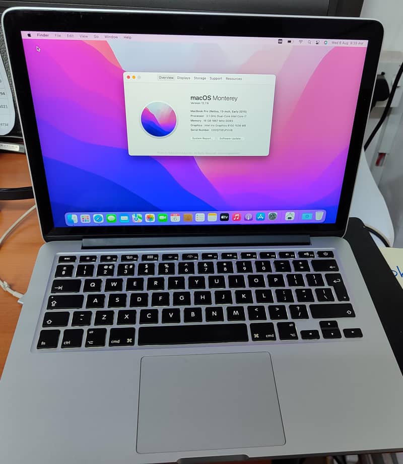 MacBookPro 2015 Retina, |16 GB|500 GB| 0