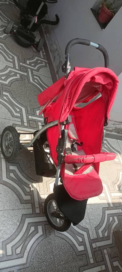 Imported 3-Wheel Baby Stroller / Pram for Sale