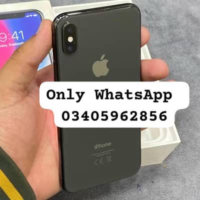 Apple iPhone  X PTA approved with box farsal