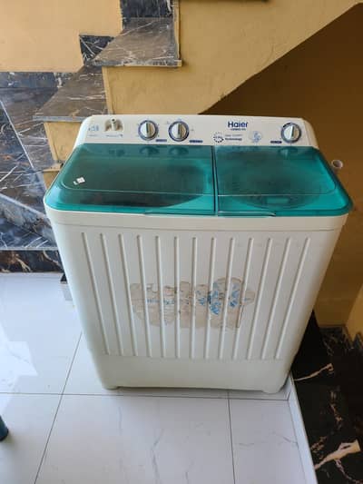 haier washing machine & dryer