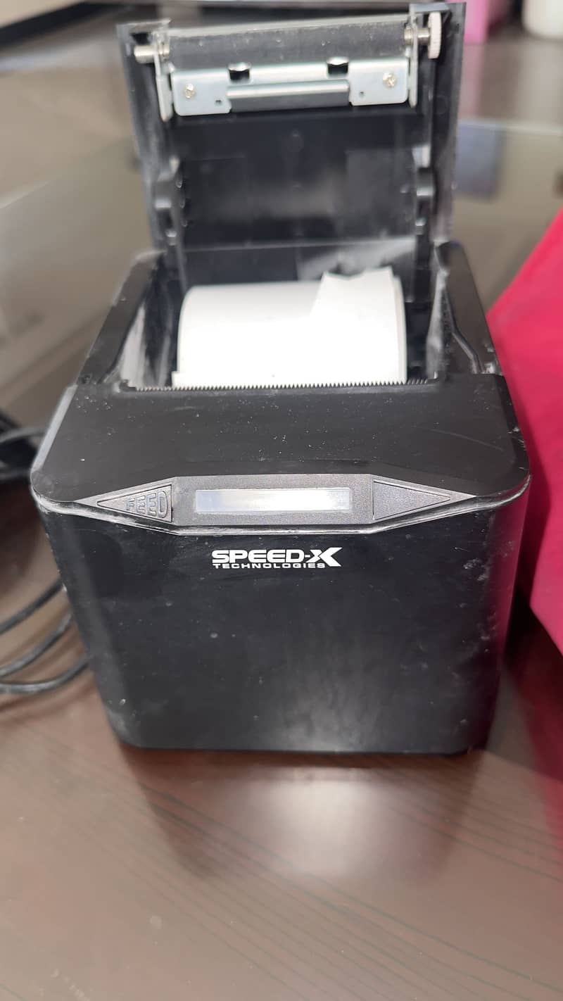 Thermal printer and barcode reader 2