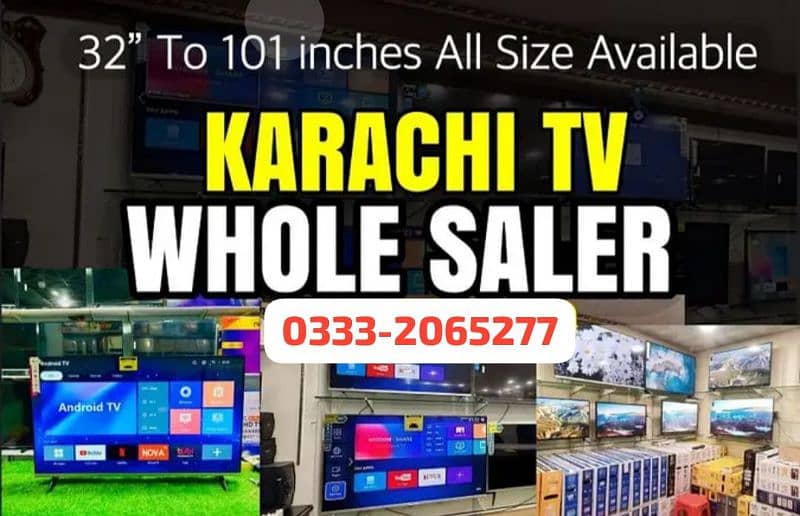 48 Inch Smart Android LED TV Samsung boderless 0