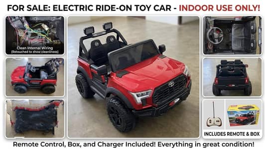 Kids Electric Ride-on Toy Car (Like New!)