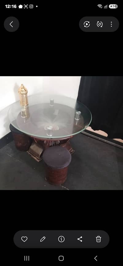 Smart Compact Center Table for Sale