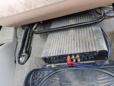 Amplifier 4 channel with woofer