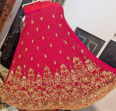 Bridle lehnga one time used