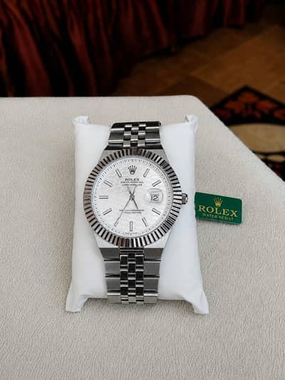 Date adjust style luxury Watch premium steel breclet