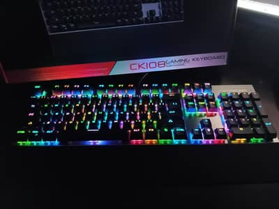 Motospeed Ck108 Mechanical Gaming Keyboard - Brand New