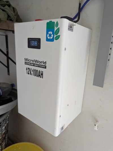 Lithium Battery 12V 100Ah – Excellent Condition