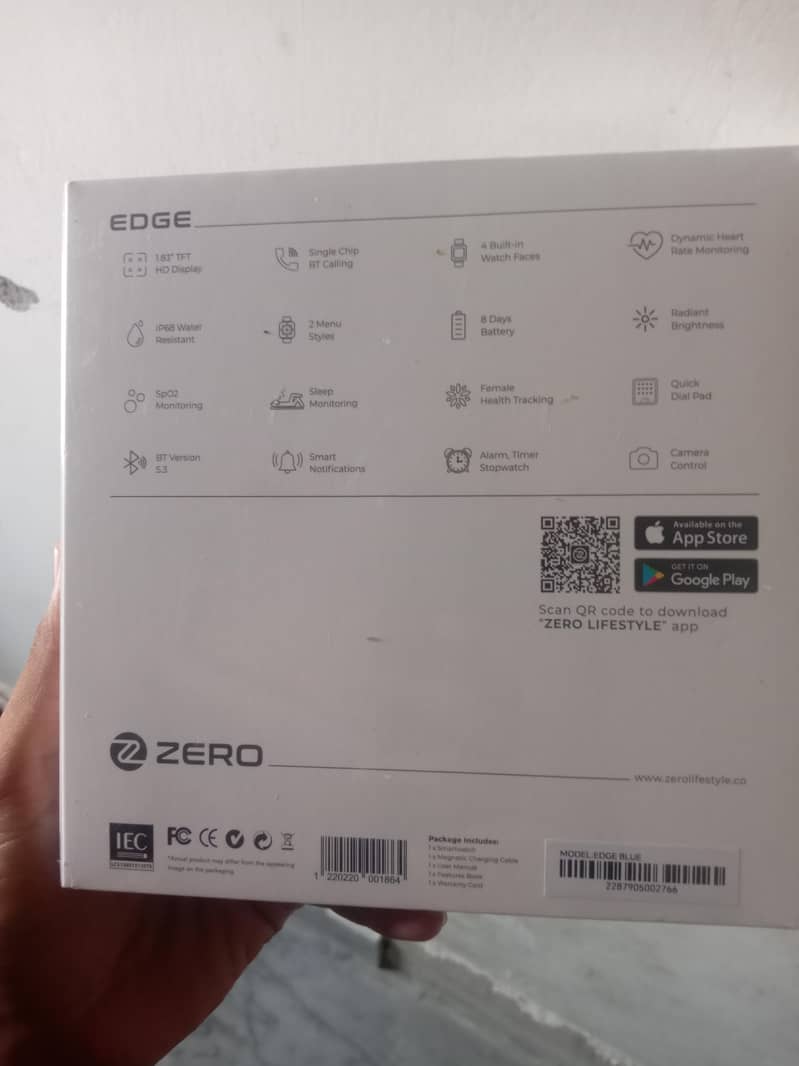 Zero Edge Smart watch 1