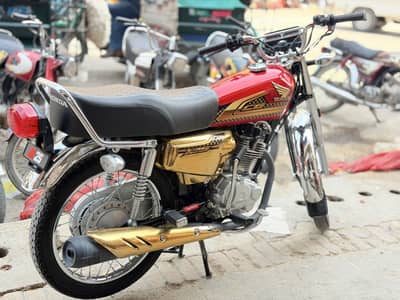 Honda 125 self start Gold edition 2025