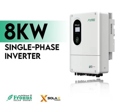 Fronus SolaX 8kW Hybrid Inverter (X1-Genki-8K) - Brand New Box Packed.