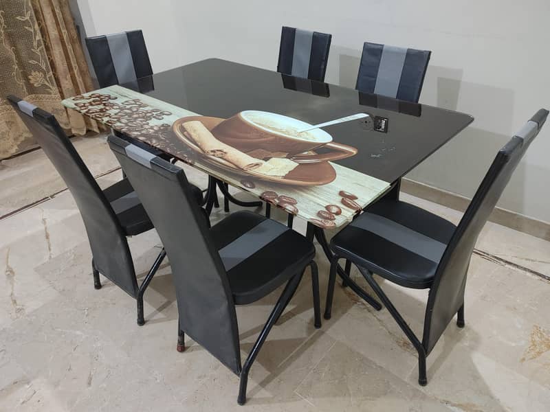 Dinning Table and Sofa Set 4