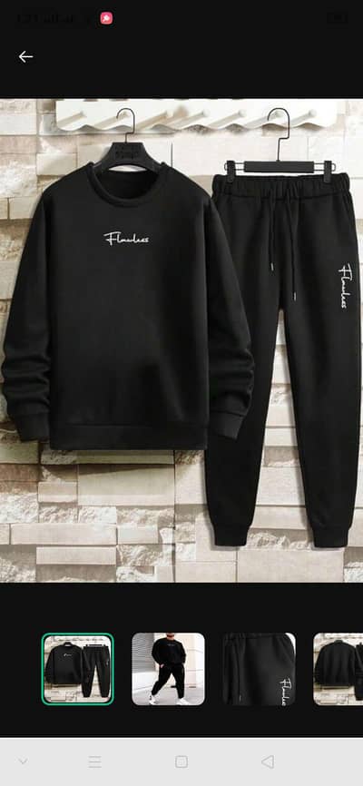 Men women black Dri fit track suit + 2pcs × l