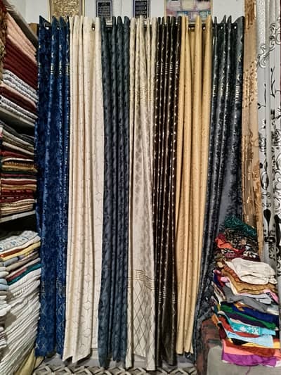 Texture welvet/ pilachi/ zari shingai curtains