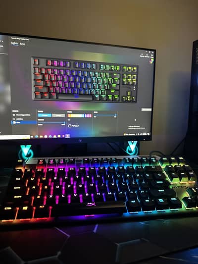 hyper x alloy origins mechanical keyboard software supported