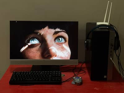 Gaming setup i5-7th gen 32gb ddr4 ram(monitor + keyboard + mouse