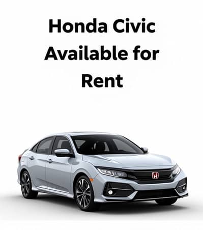 Honda Civic Available for Rent