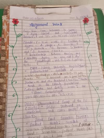 Assignment writing