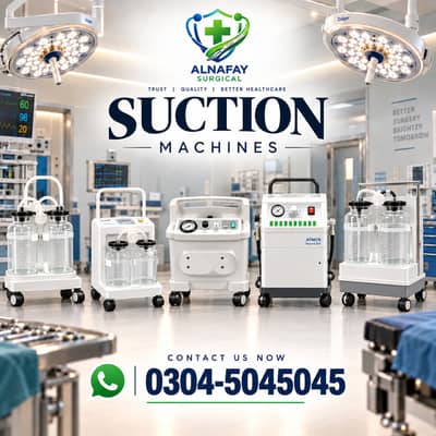 Suction Machine / Surgical Sucker / Medical Vacuum Machine