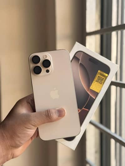 iPhone 16 Pro Max 256gb (PTA Approved)