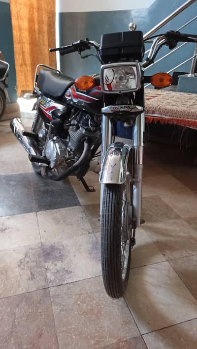 cg 125 letter pay hai 2024 model