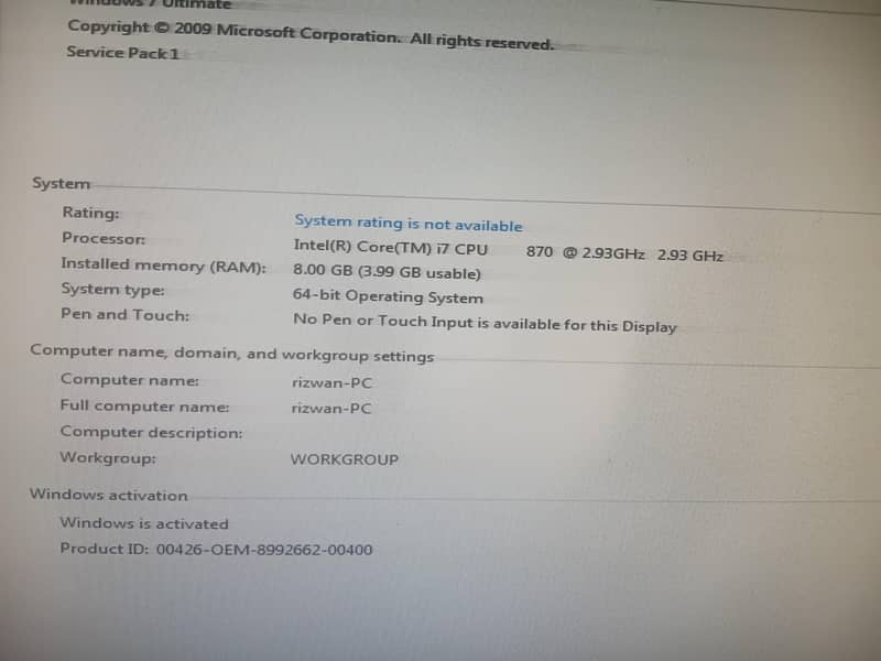core i7 4