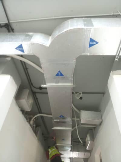 Commercial kitchen hood restaurant duct cleaning service installation