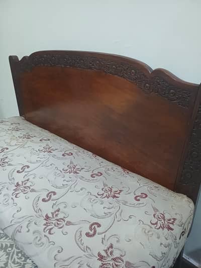 SOLID WOOD 2 single Beds and Dressing Table