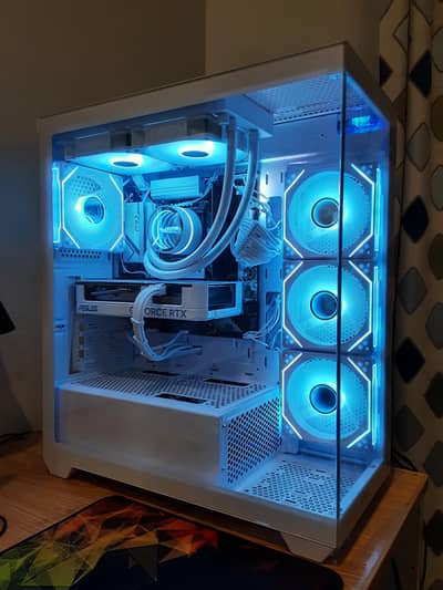 HIGH END - FULL WHITE - GAMING PC - RTX 4060 + I5 13400f