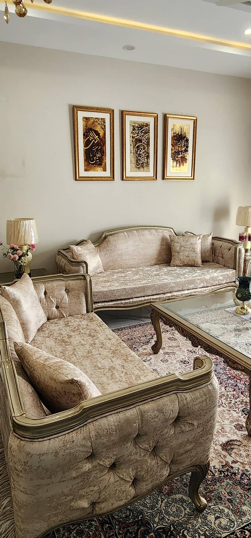 7 seater sofa & table set 1