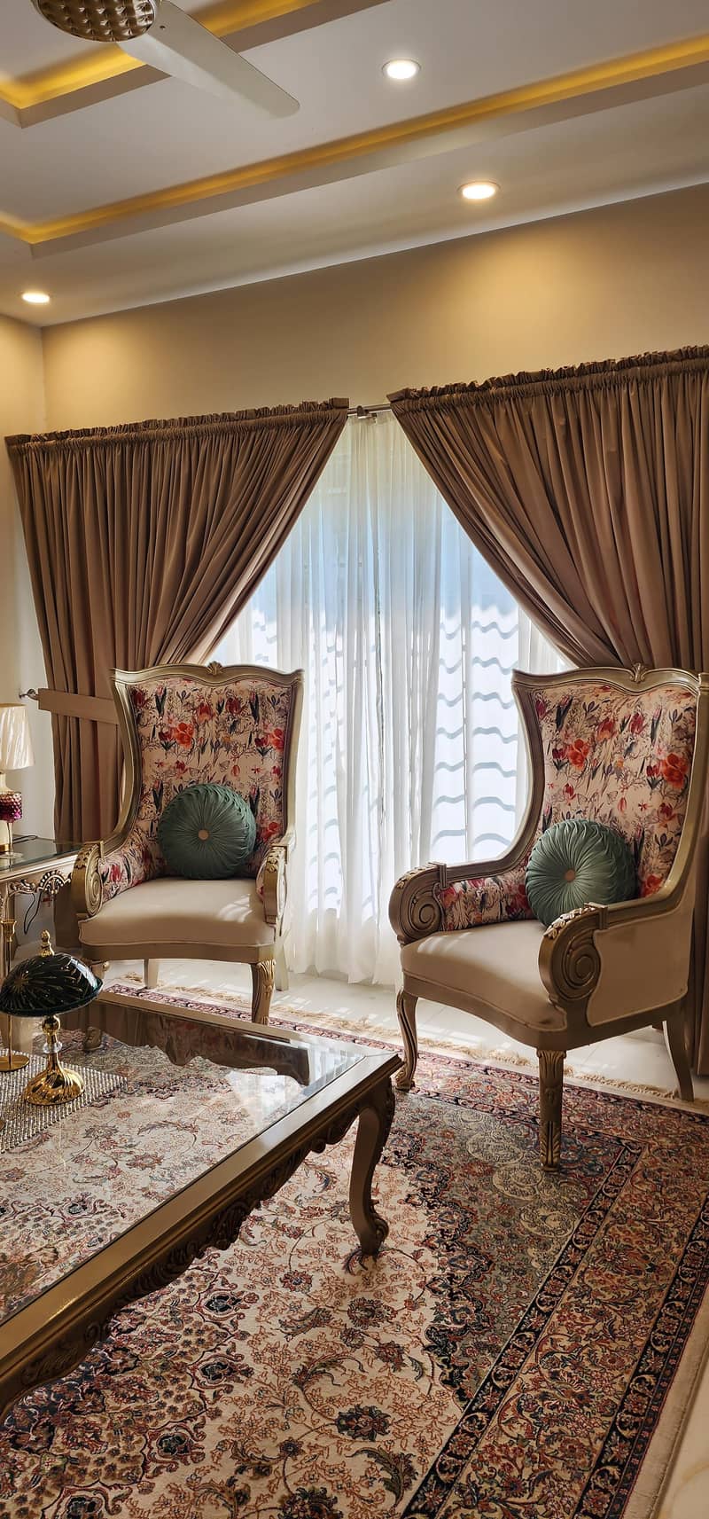 7 seater sofa & table set 5