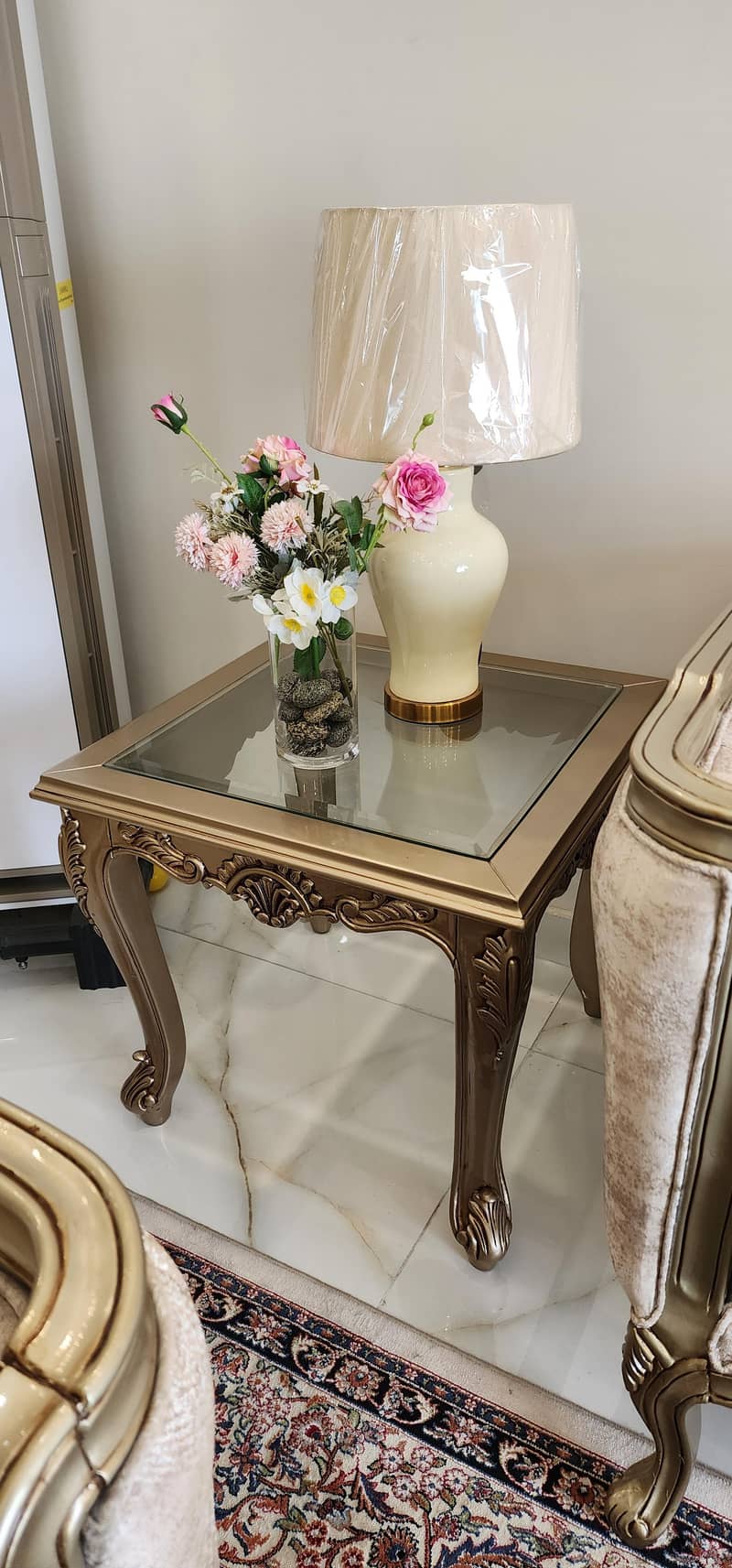 7 seater sofa & table set 8