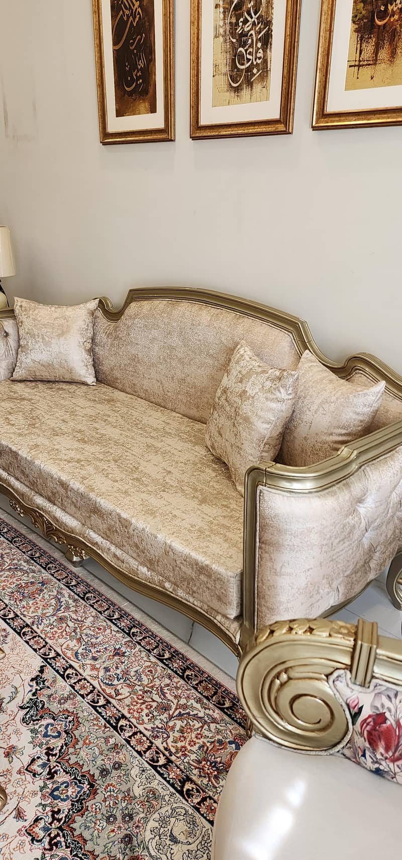 7 seater sofa & table set 13