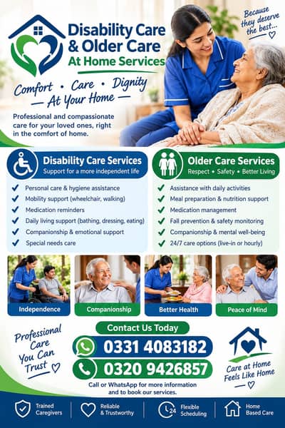 Male Attendants Home Patient Care & Physiotherapist