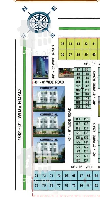 COMMERCIAL 3 SIDES CORNER 0