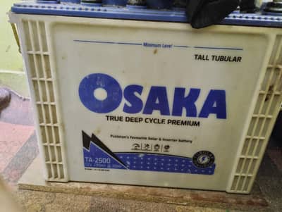 2 tubler batteries hai TA-2500 (230 AMP) ke