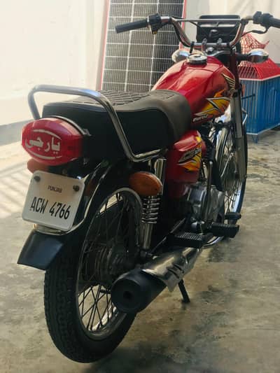 honda 125 all Panjab number