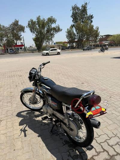 Honda 125 2025 model black color