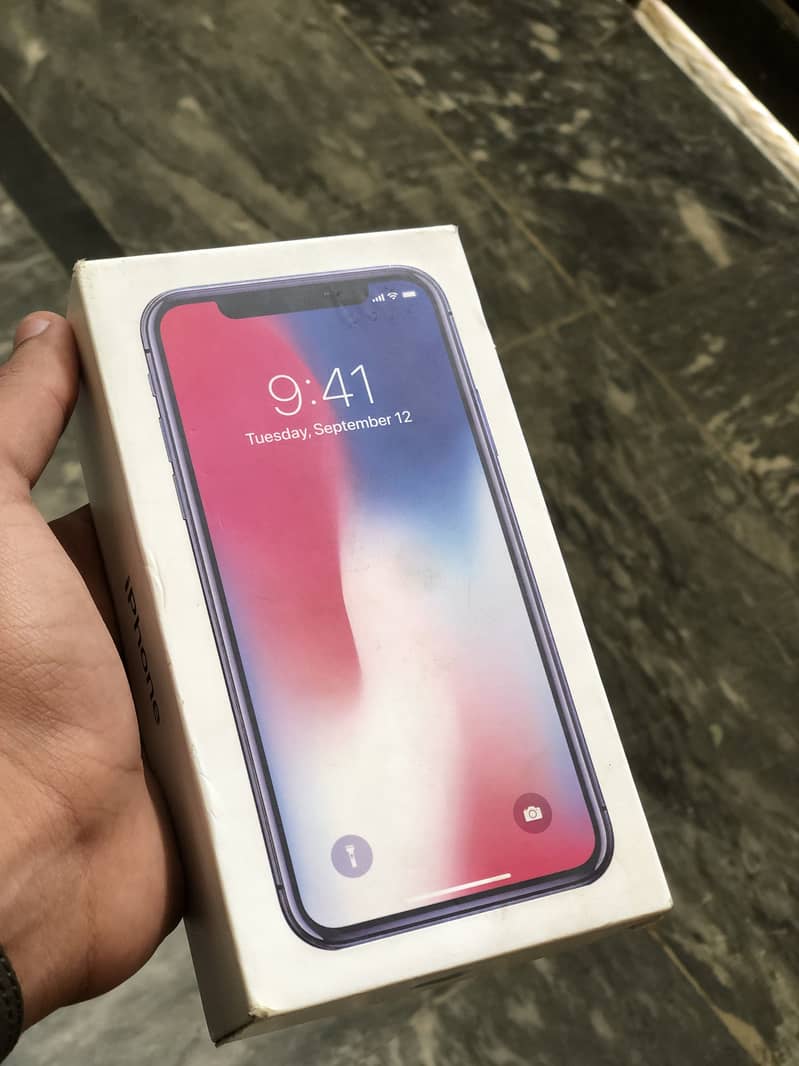 Apple iPhone X 256 gb with box 6