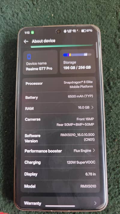 Realme GT 7 Pro