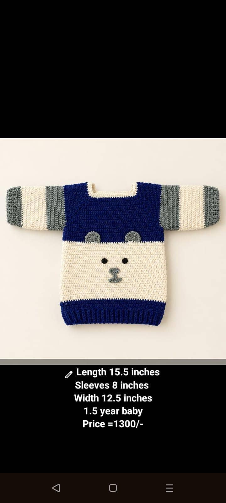 sweaters hand made 0