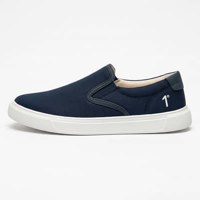 One Degree Dark Navy Slip-On Sneakers Size 44 Brand New with Dust Bag