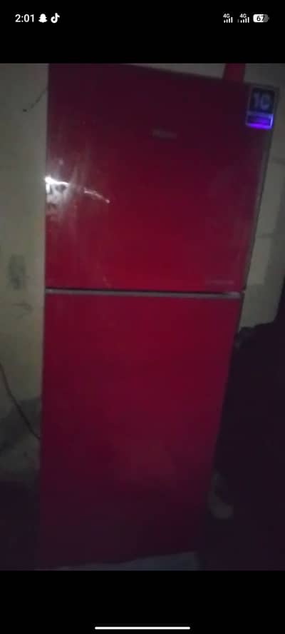 New condition fridge haier