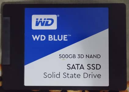 WD BLUE 500GB 3D NAND